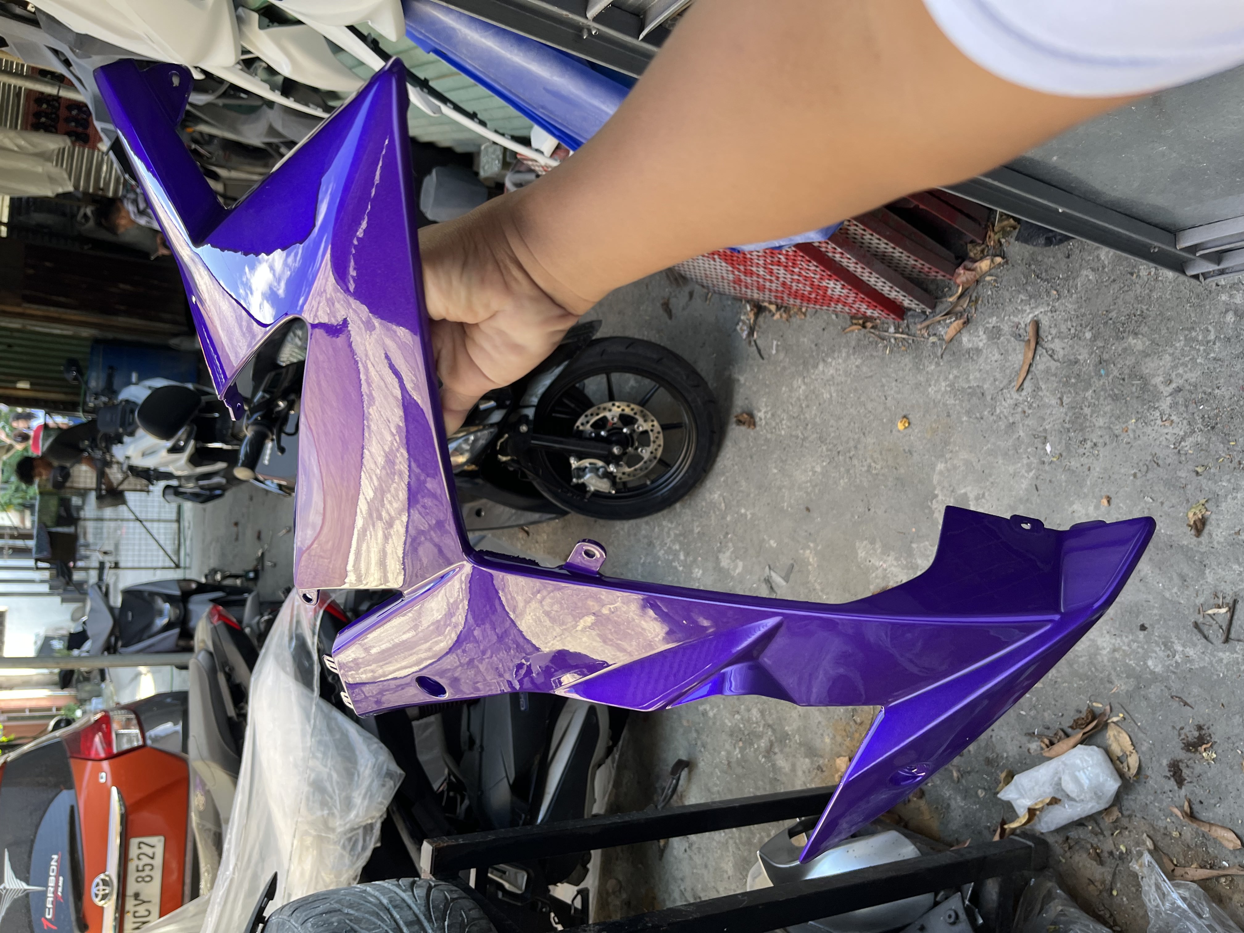 Purple Repaint