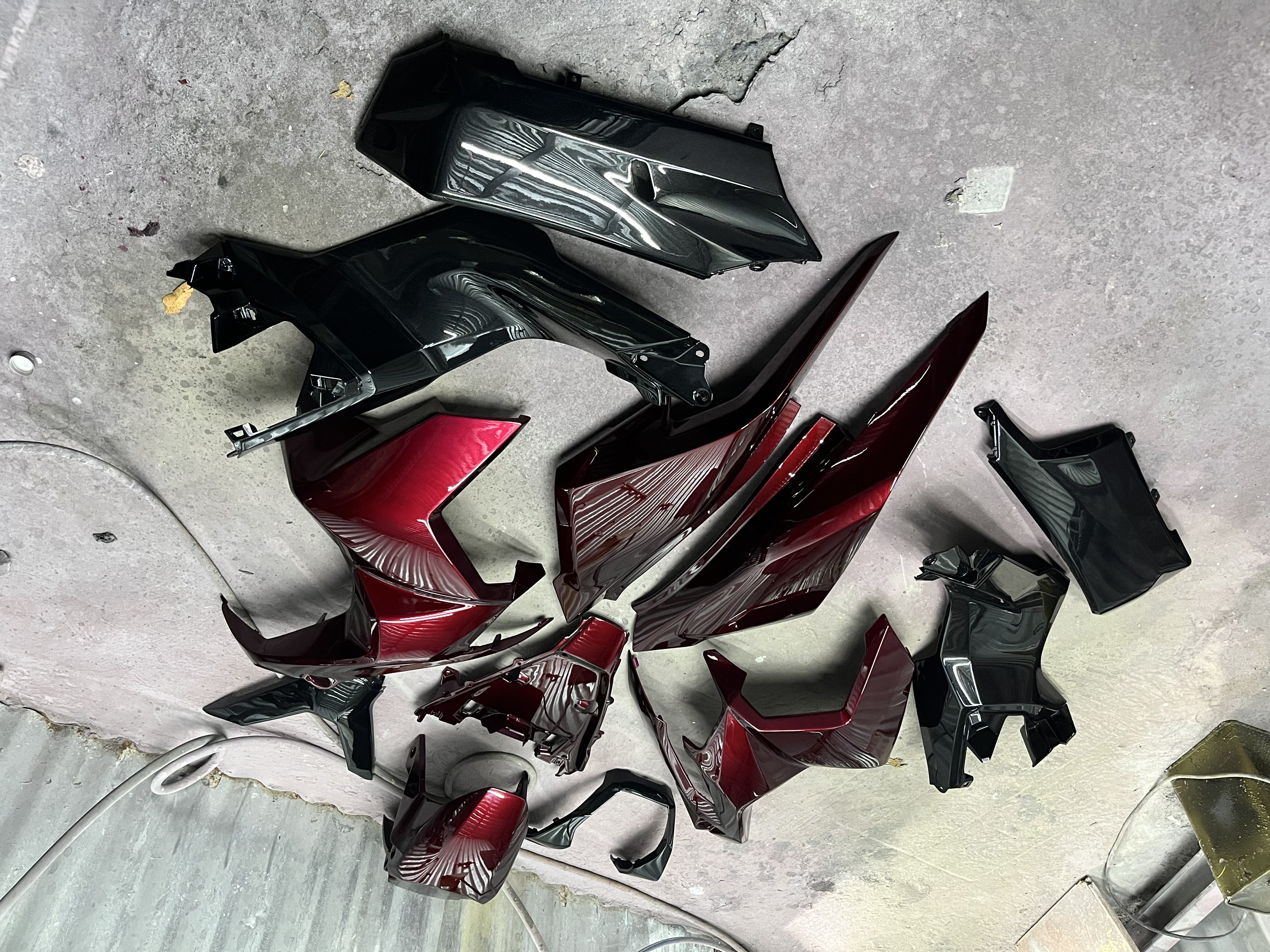 Dark Red Repaint