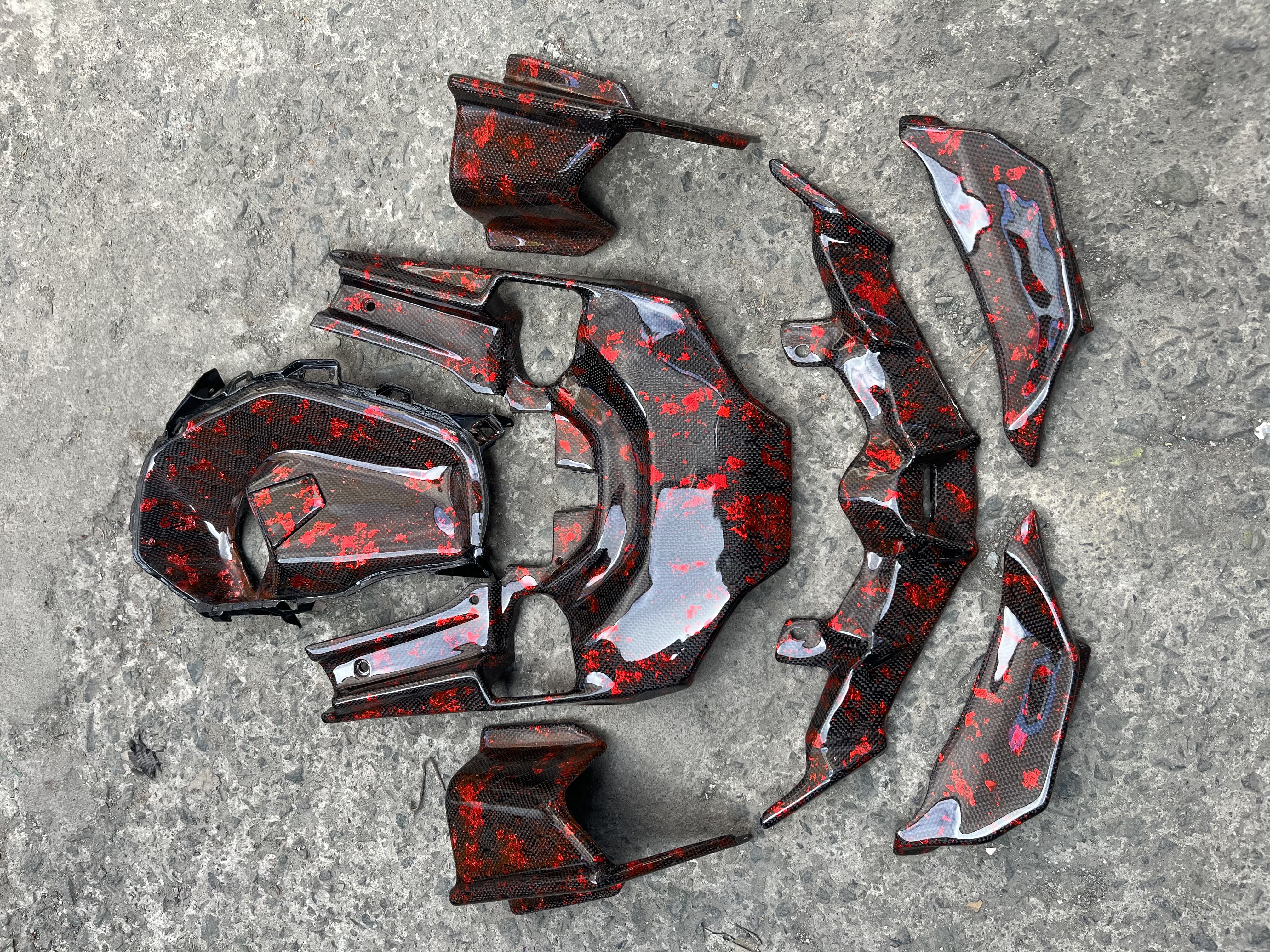Red Carbon Custom